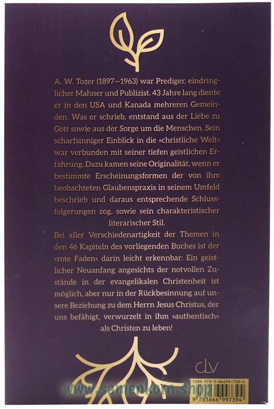 Die Wurzel der Gerechten / Buch
