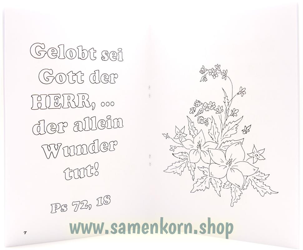 Malheft / Blumen / Heft