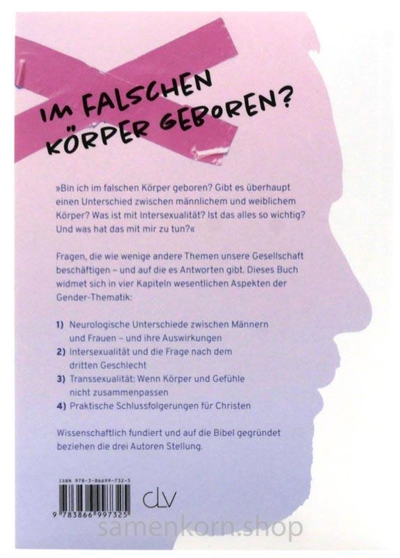 Im falschen Körper geboren / Buch