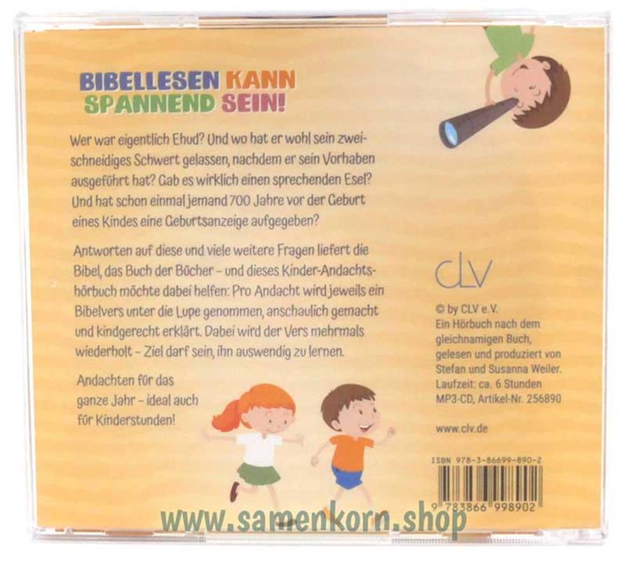 Bibelverse für Kinder erklärt / MP3-Hörbuch