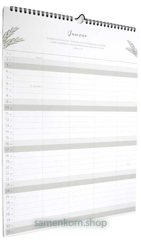Familienkalender 2027