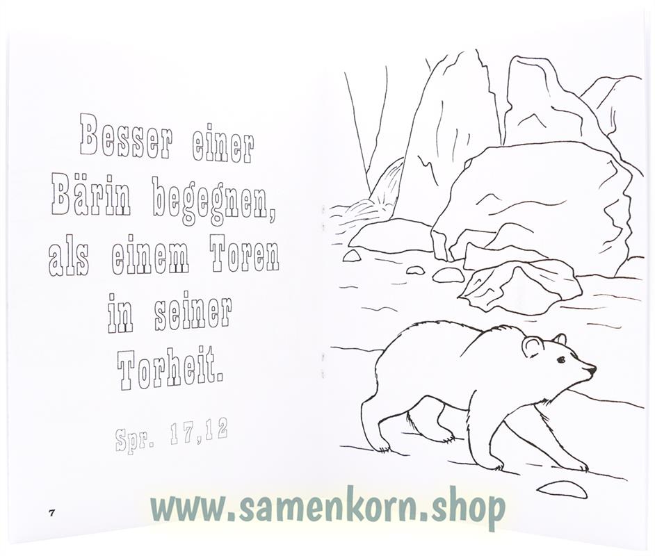 Malheft / Wildtiere / Heft