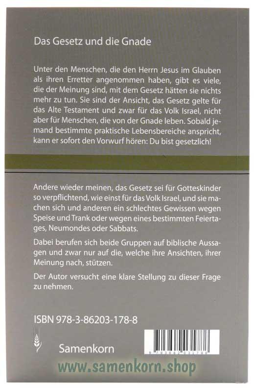 Das Gesetz und die Gnade / Buch