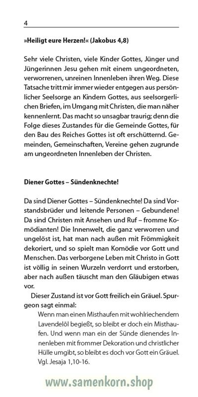 Heiligung, Band 23  Reihe Orientierung / Heft