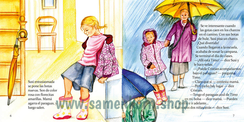 El paraguas, Der Regenschirm, spanisch / Heft 10