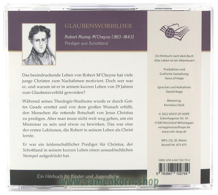 Das Leben ist ein Abenteuer / MP3-Hörbuch