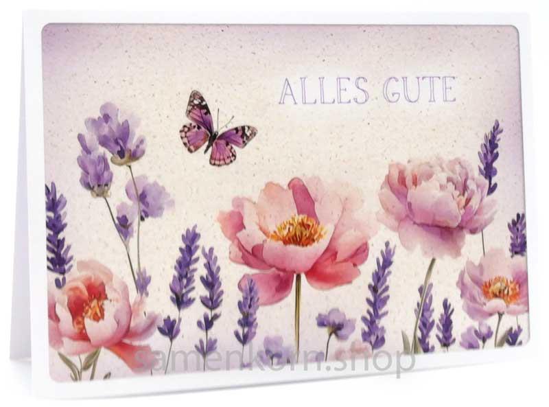 Faltkarte "Alles Gute" / 1.Mose 26,24