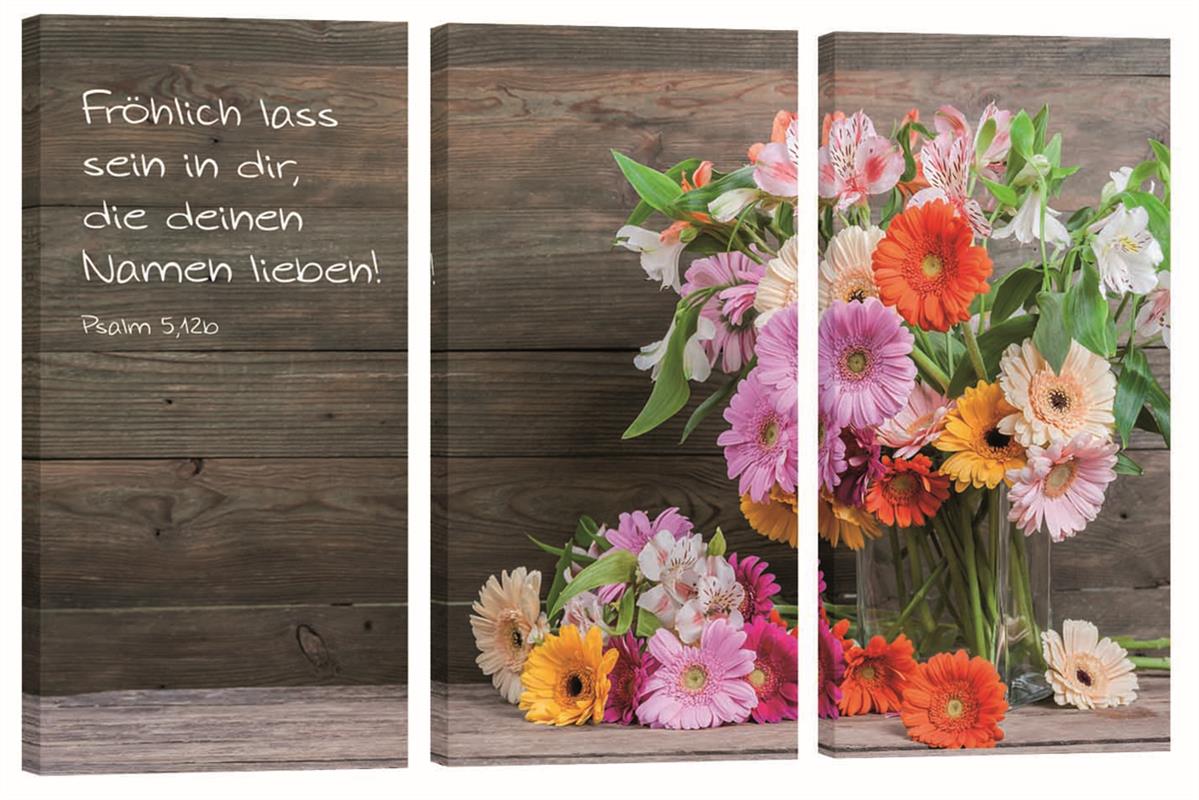 Bild "Bunter Blumenstrauß"