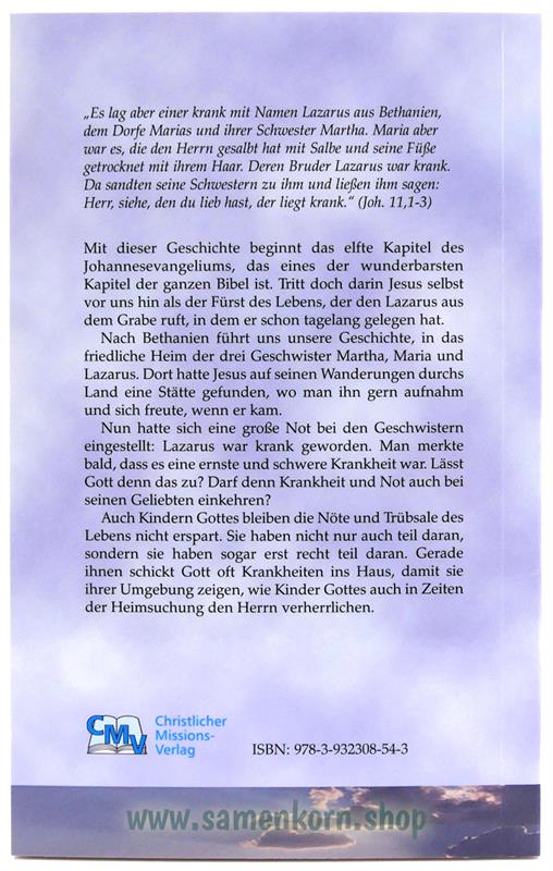 Jesus - der Fürst des Lebens / Betrachtung über Johannes 11 / Buch