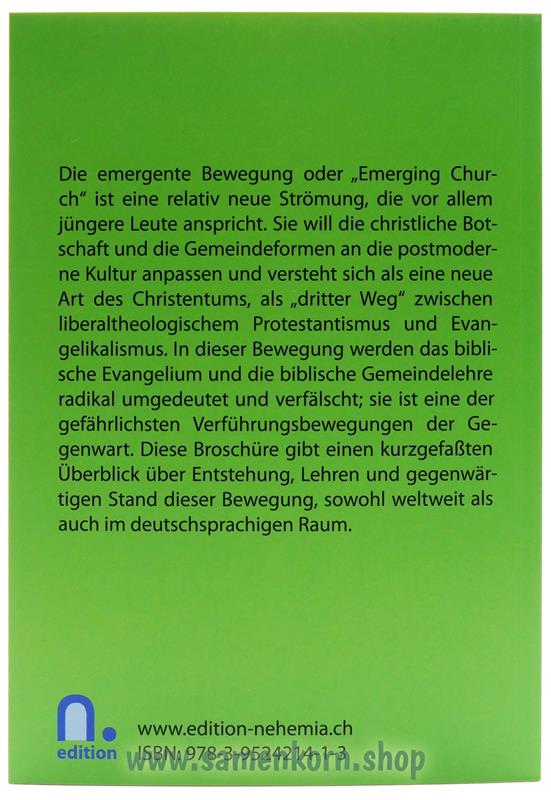 Emerging Church / Überblick und Durchblick / Buch