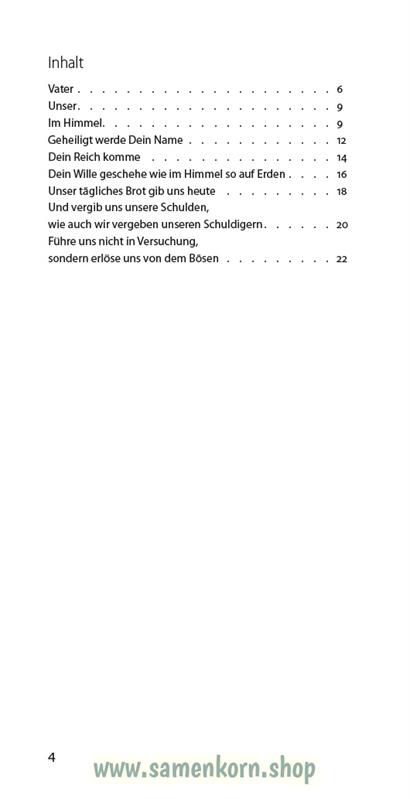 Vaterunser, Band 31  Reihe Orientierung / Heft