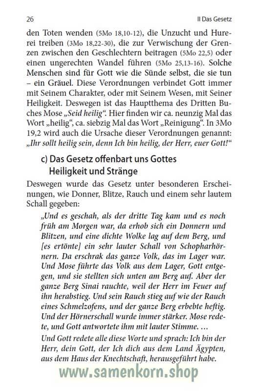 Das Gesetz und die Gnade / Buch