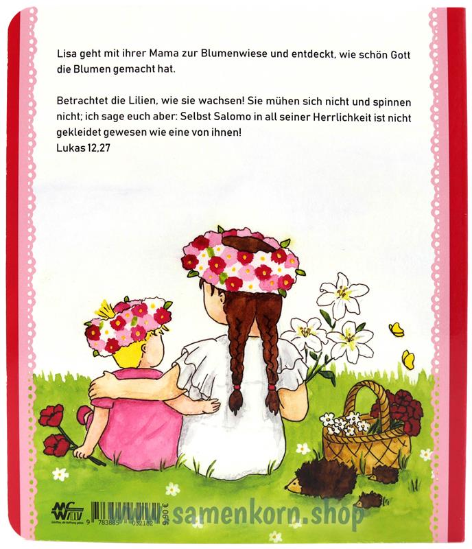 Pappbuch "Lisa und die Blumenwiese"