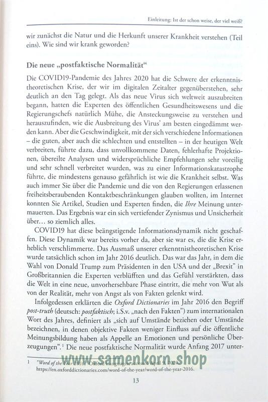 Seele, nähre dich gesund! / Buch
