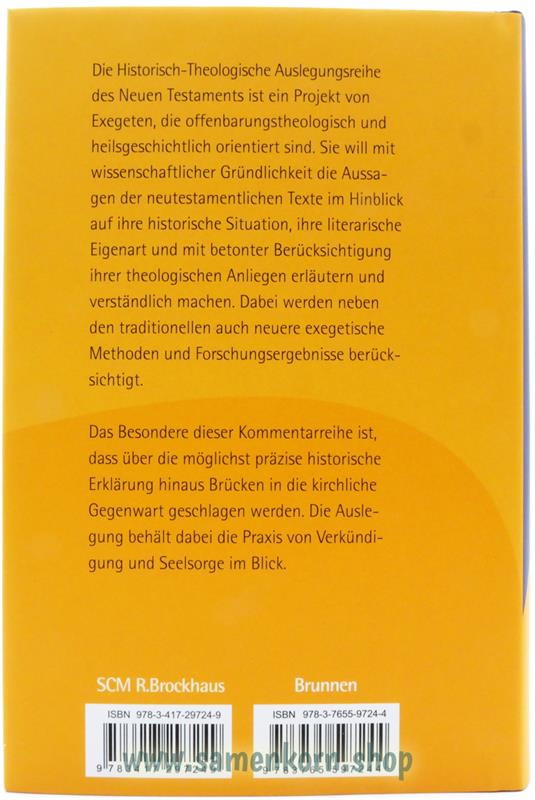 Der erste Brief des Paulus an die Korinther / Buch