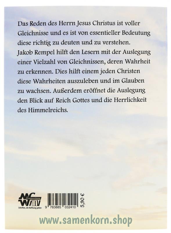 Gleichnisse vom Himmelreich / Buch