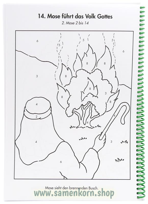 Ausmalbilder zu biblischen Geschichten / Heft B