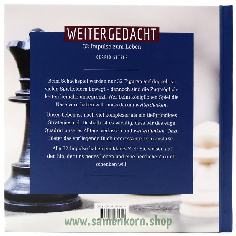 Weitergedacht / Buch