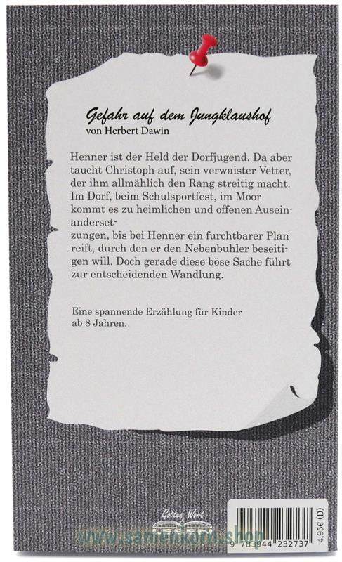 Gefahr auf dem Jungklaushof / Buch