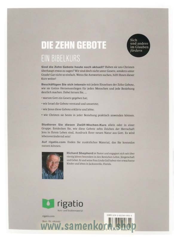 Die Zehn Gebote - Kurs / Buch