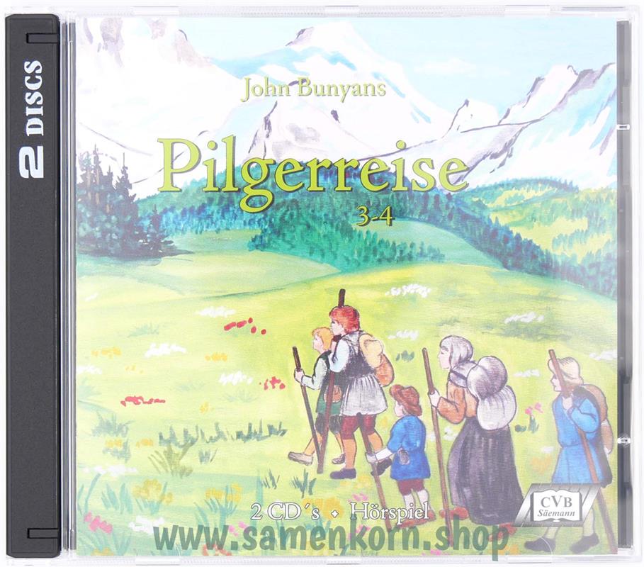 John Bunyans Pilgerreise  / Teil 1-4 / CD- Hörspiel