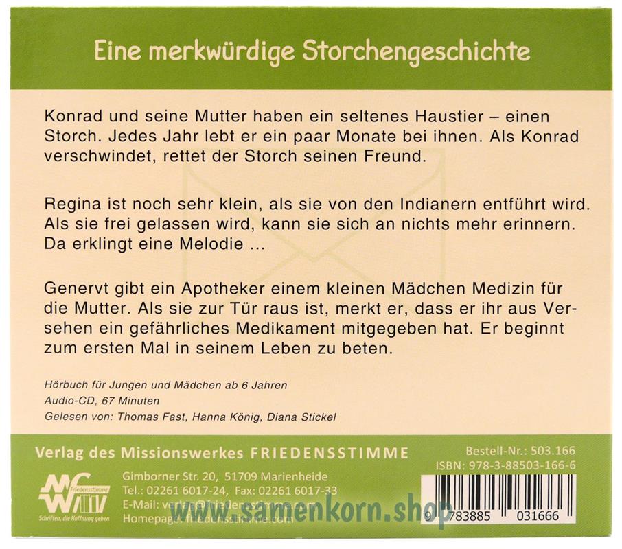 Eine merkwürdige Storchengeschichte / CD-Hörbuch