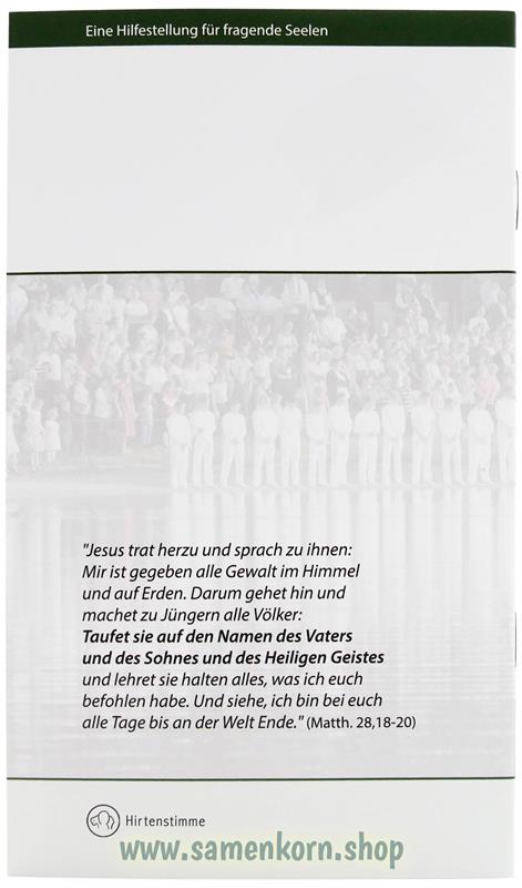 Glaubst du von ganzem Herzen? / Heft