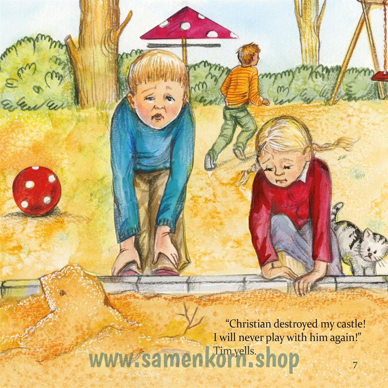 The sandcastle - Die Sandburg, englisch / Heft 1