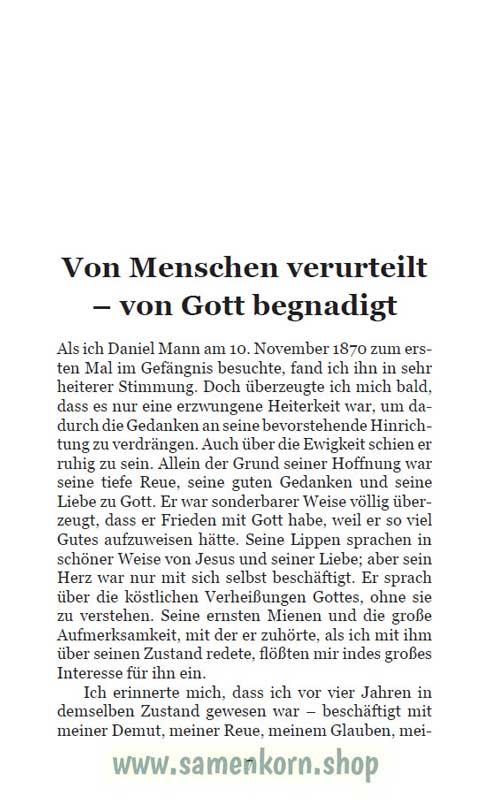 Von Menschen verurteilt - von Gott begnadigt / Buch