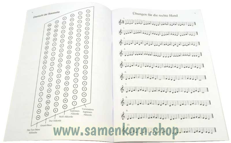 Akkordeon Unterricht, Band 1