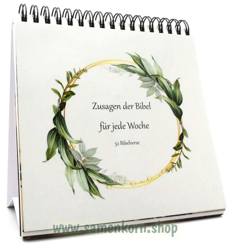 Aufstellbuch "Zusagen der Bibel für jede Woche"