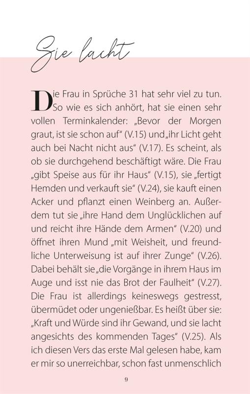 Dennoch ... lacht sie angesichts des kommenden Tages / Buch