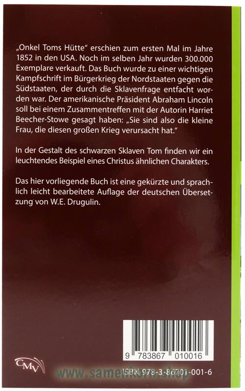 Onkel Toms Hütte / Buch