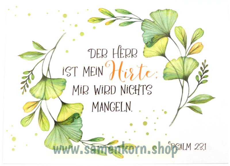 Postkartenbox "Herzliche Segenswünsche"