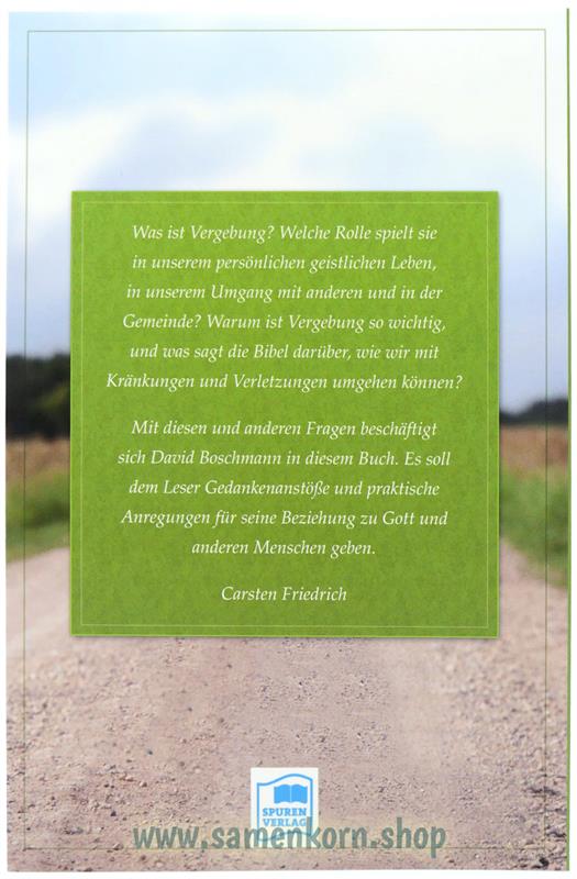 Vergebung und Versöhnung / Buch