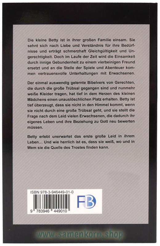 Bettys Trübsal / Buch