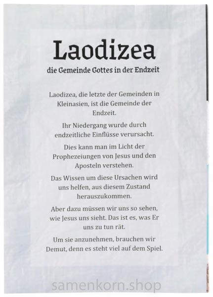 Laodizea / Buch