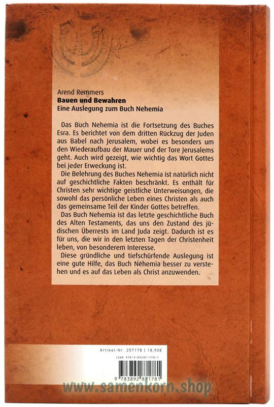 Bauen und Bewahren (Nehemia) / Buch