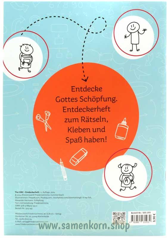 Entdeckerheft - Tier ABC / Malheft