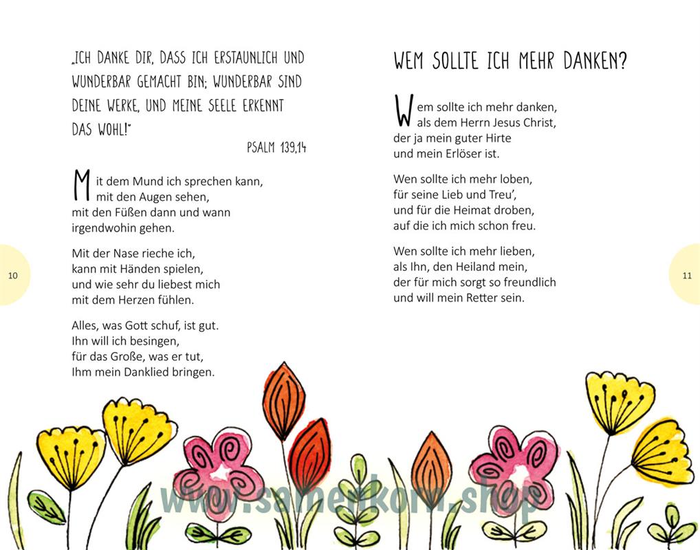 Hab Dank, Herr Jesus! - Kindergedichte / Buch