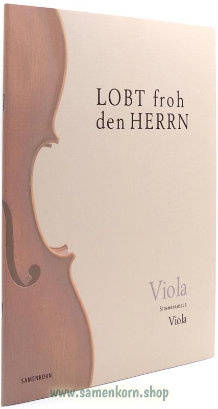 Lobt froh den Herrn / Stimmenauszüge komplett (5 Hefte) / Noten