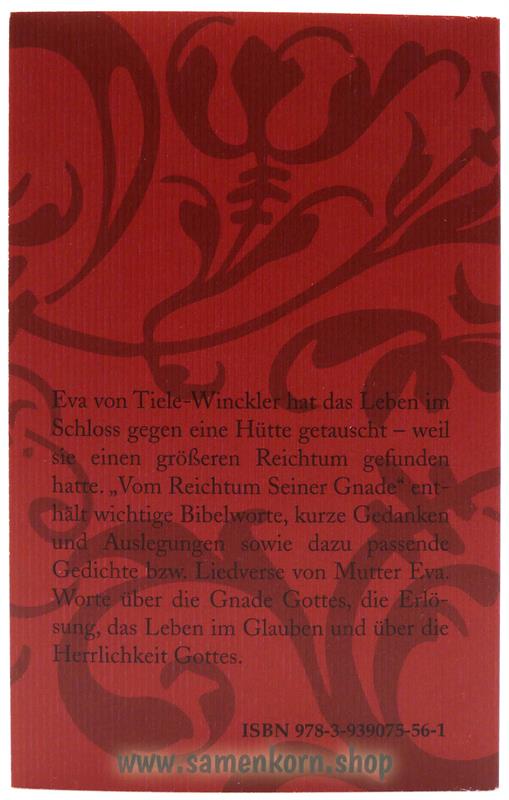 Vom Reichtum Seiner Gnade / Buch