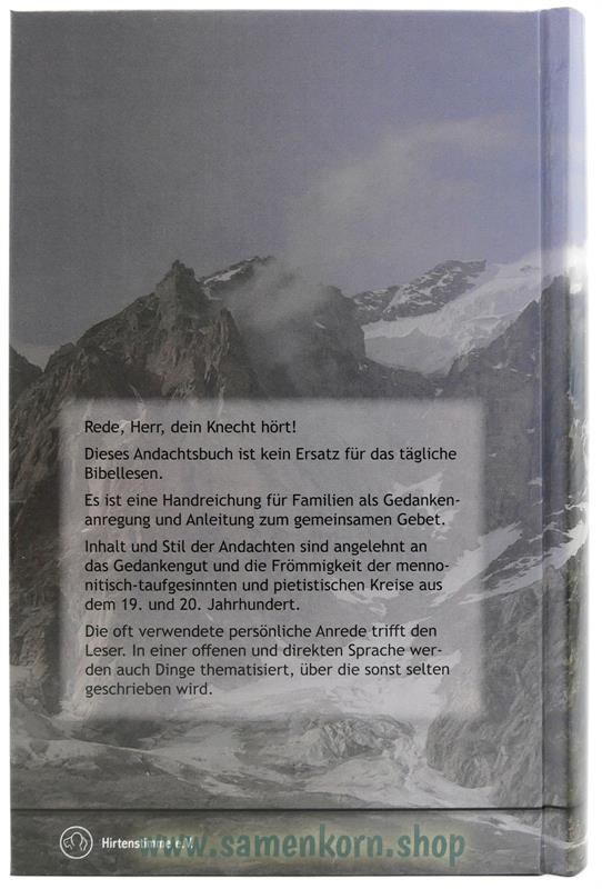 Rede, Herr, dein Knecht hört / Buch