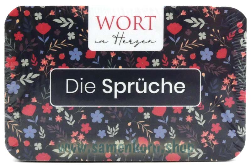 Die Sprüche - Wort im Herzen / 48 Lernkarten mit Box