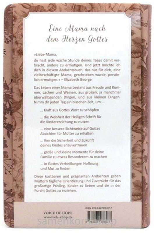 Eine Mama nach dem Herzen Gottes /Andachtsbuch