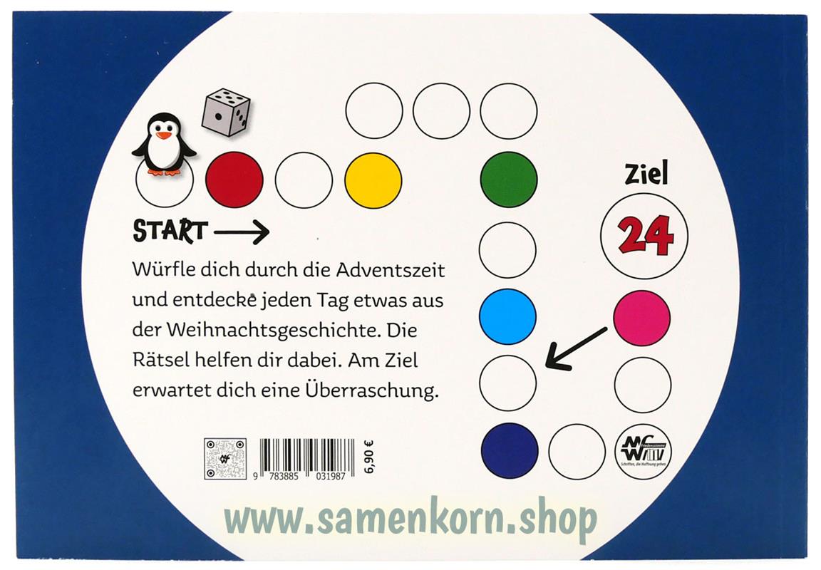 Weihnachten zum Mitmachen. Adventskalender für Erstleser