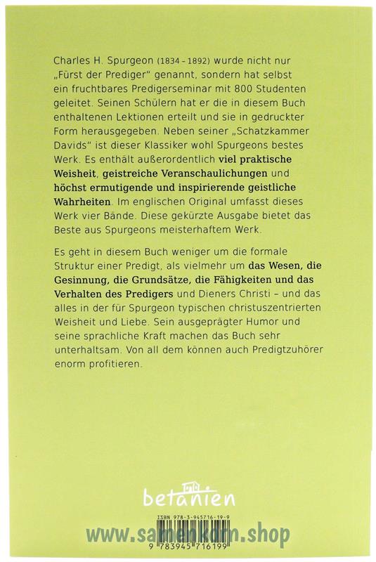 Ratschläge für Prediger / Buch