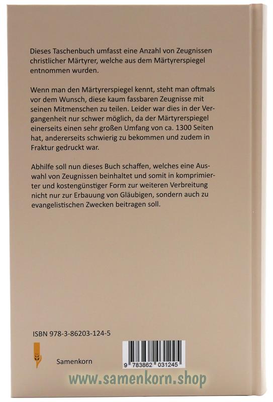 Sei getreu bis in den Tod / Buch