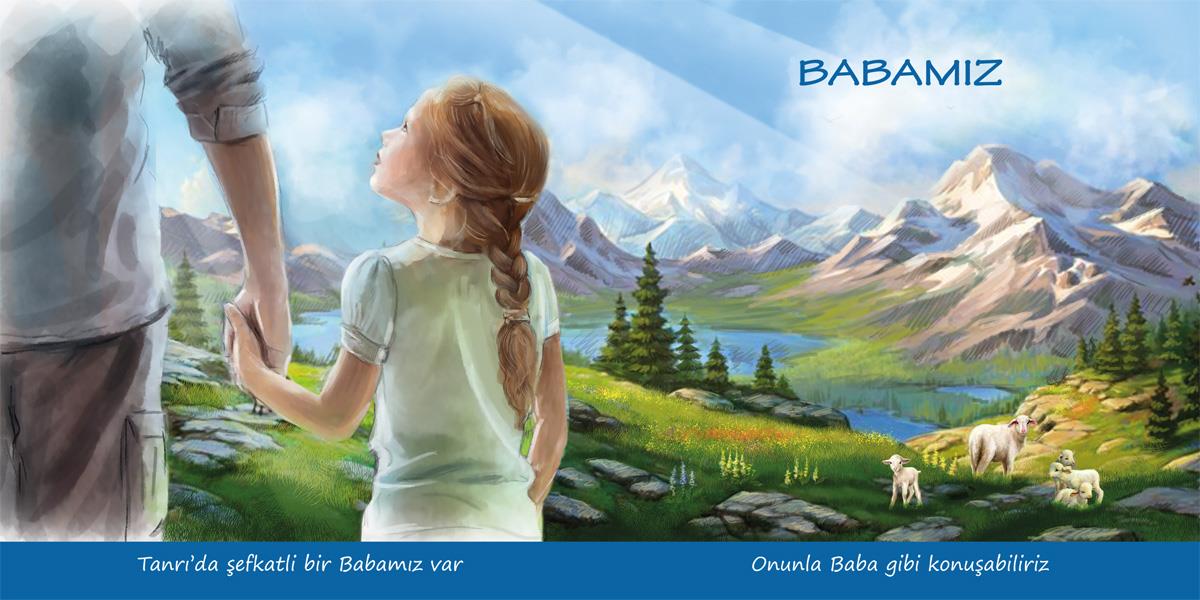 Unser Vater, türkisch / Pappbuch