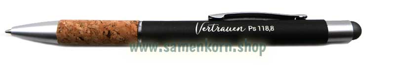 Kugelschreiber "Touch-Pen", grau